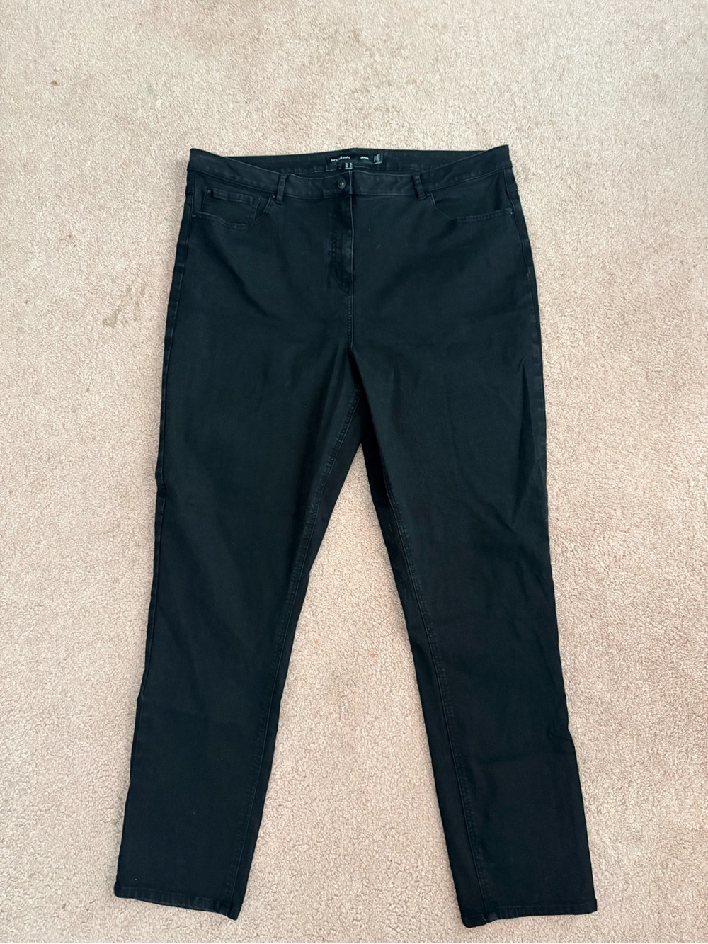 Black Women’s Stretch Jeans - Classic Slim Fit, Long Tall Sally